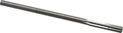 Made in USA - 0.362" High Speed Steel 6 Flute Chucking Reamer - Straight Flute, 0.3105" Straight Shank, 1-3/4" Flute Length, 7" OAL - Eagle Tool & Supply