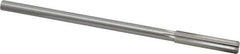 Made in USA - 0.37" High Speed Steel 6 Flute Chucking Reamer - Straight Flute, 0.3105" Straight Shank, 1-3/4" Flute Length, 7" OAL - Eagle Tool & Supply
