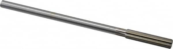 Made in USA - 0.379" High Speed Steel 6 Flute Chucking Reamer - Eagle Tool & Supply