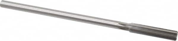 Made in USA - 0.38" High Speed Steel 6 Flute Chucking Reamer - Eagle Tool & Supply