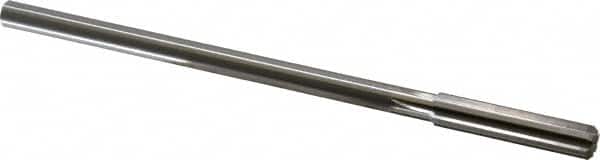 Made in USA - 0.381" High Speed Steel 6 Flute Chucking Reamer - Eagle Tool & Supply