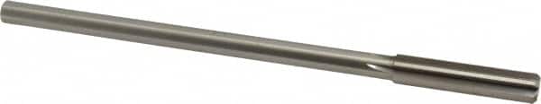 Made in USA - 0.385" High Speed Steel 6 Flute Chucking Reamer - Eagle Tool & Supply