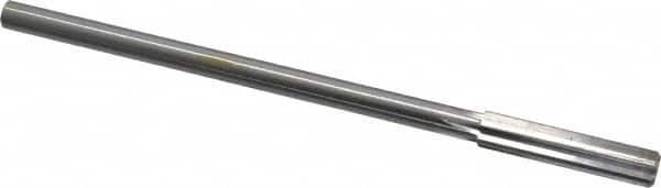 Made in USA - 0.389" High Speed Steel 6 Flute Chucking Reamer - Eagle Tool & Supply