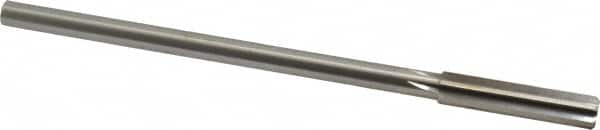 Made in USA - 0.39" High Speed Steel 6 Flute Chucking Reamer - Eagle Tool & Supply