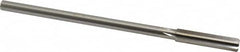 Made in USA - 0.39" High Speed Steel 6 Flute Chucking Reamer - Eagle Tool & Supply