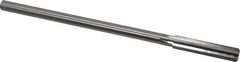 Made in USA - 0.391" High Speed Steel 6 Flute Chucking Reamer - Straight Flute, 0.3105" Straight Shank, 1-3/4" Flute Length, 7" OAL - Eagle Tool & Supply
