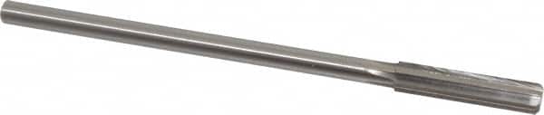 Made in USA - 0.393" High Speed Steel 6 Flute Chucking Reamer - Eagle Tool & Supply