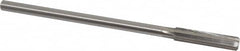 Made in USA - 0.393" High Speed Steel 6 Flute Chucking Reamer - Eagle Tool & Supply