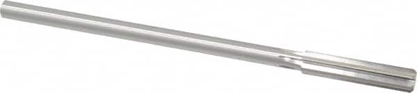Made in USA - 0.394" High Speed Steel 6 Flute Chucking Reamer - Eagle Tool & Supply