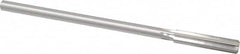 Made in USA - 0.394" High Speed Steel 6 Flute Chucking Reamer - Eagle Tool & Supply