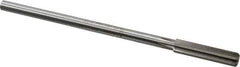 Made in USA - 0.403" High Speed Steel 6 Flute Chucking Reamer - Straight Flute, 0.3105" Straight Shank, 1-3/4" Flute Length, 7" OAL - Eagle Tool & Supply