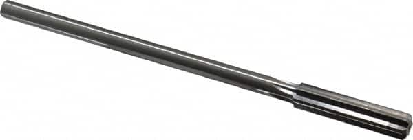 Made in USA - 0.406" High Speed Steel 6 Flute Chucking Reamer - Eagle Tool & Supply