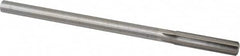 Made in USA - 0.408" High Speed Steel 6 Flute Chucking Reamer - Eagle Tool & Supply