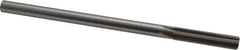 Made in USA - 0.409" High Speed Steel 6 Flute Chucking Reamer - Straight Flute, 0.3105" Straight Shank, 1-3/4" Flute Length, 7" OAL - Eagle Tool & Supply