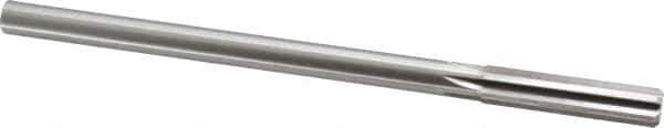 Made in USA - 0.41" High Speed Steel 6 Flute Chucking Reamer - Straight Flute, 0.3105" Straight Shank, 1-3/4" Flute Length, 7" OAL - Eagle Tool & Supply