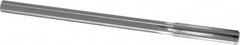 Made in USA - 0.411" High Speed Steel 6 Flute Chucking Reamer - Eagle Tool & Supply