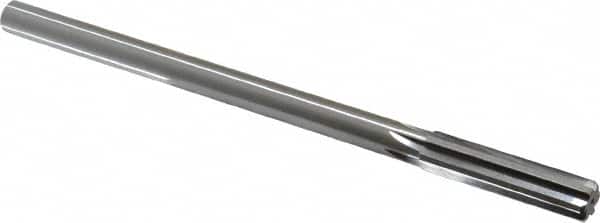 Made in USA - 0.418" High Speed Steel 6 Flute Chucking Reamer - Eagle Tool & Supply