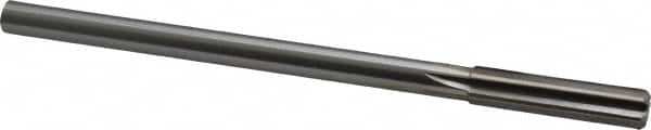 Made in USA - 0.424" High Speed Steel 6 Flute Chucking Reamer - Eagle Tool & Supply