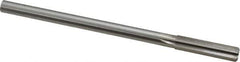 Made in USA - 0.425" High Speed Steel 6 Flute Chucking Reamer - Straight Flute, 0.373" Straight Shank, 1-3/4" Flute Length, 7" OAL - Eagle Tool & Supply
