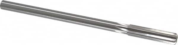 Made in USA - 0.43" High Speed Steel 6 Flute Chucking Reamer - Eagle Tool & Supply