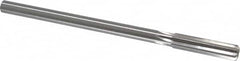 Made in USA - 0.43" High Speed Steel 6 Flute Chucking Reamer - Eagle Tool & Supply