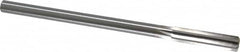 Made in USA - 0.432" High Speed Steel 6 Flute Chucking Reamer - Eagle Tool & Supply