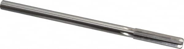 Made in USA - 0.435" High Speed Steel 6 Flute Chucking Reamer - Eagle Tool & Supply