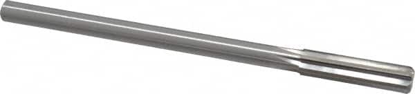 Made in USA - 0.443" High Speed Steel 6 Flute Chucking Reamer - Eagle Tool & Supply