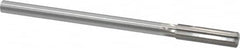 Made in USA - 0.444" High Speed Steel 6 Flute Chucking Reamer - Eagle Tool & Supply