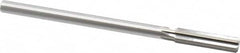 Made in USA - 0.445" High Speed Steel 6 Flute Chucking Reamer - Eagle Tool & Supply