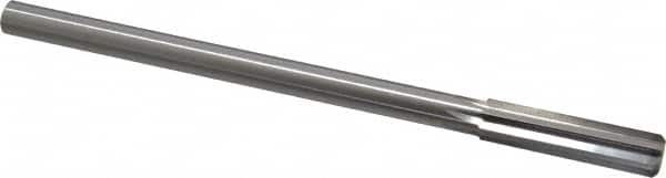Made in USA - 0.446" High Speed Steel 6 Flute Chucking Reamer - Eagle Tool & Supply