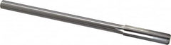 Made in USA - 0.446" High Speed Steel 6 Flute Chucking Reamer - Eagle Tool & Supply