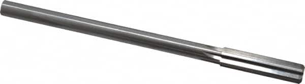 Made in USA - 0.449" High Speed Steel 6 Flute Chucking Reamer - Eagle Tool & Supply