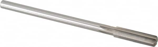 Made in USA - 0.46" High Speed Steel 6 Flute Chucking Reamer - Eagle Tool & Supply