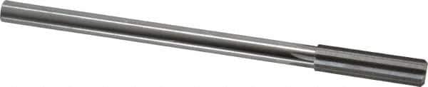 Made in USA - 0.461" High Speed Steel 6 Flute Chucking Reamer - Straight Flute, 0.373" Straight Shank, 1-3/4" Flute Length, 7" OAL - Eagle Tool & Supply