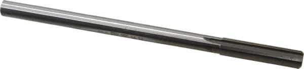 Made in USA - 0.479" High Speed Steel 6 Flute Chucking Reamer - Straight Flute, 0.4355" Straight Shank, 2" Flute Length, 8" OAL - Eagle Tool & Supply