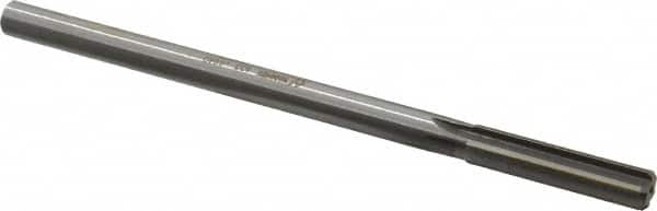 Made in USA - 0.484" High Speed Steel 6 Flute Chucking Reamer - Eagle Tool & Supply