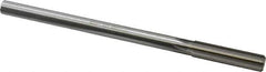 Made in USA - 0.487" High Speed Steel 6 Flute Chucking Reamer - Straight Flute, 0.4355" Straight Shank, 2" Flute Length, 8" OAL - Eagle Tool & Supply