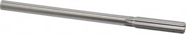 Made in USA - 0.493" High Speed Steel 6 Flute Chucking Reamer - Eagle Tool & Supply