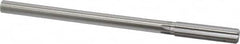 Made in USA - 0.493" High Speed Steel 6 Flute Chucking Reamer - Eagle Tool & Supply