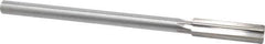 Made in USA - 0.55" High Speed Steel Chucking Reamer - Straight Flute, Straight Shank - Eagle Tool & Supply