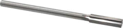 Made in USA - 0.569" High Speed Steel Chucking Reamer - Straight Flute, Straight Shank - Eagle Tool & Supply