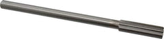 Made in USA - 0.592" High Speed Steel Chucking Reamer - Straight Flute, Straight Shank - Eagle Tool & Supply