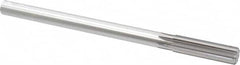 Made in USA - 0.626" High Speed Steel 8 Flute Chucking Reamer - Eagle Tool & Supply