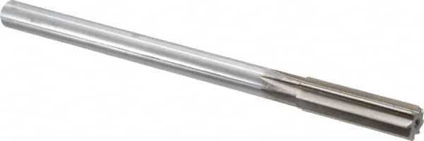 Made in USA - 0.648" High Speed Steel Chucking Reamer - Eagle Tool & Supply