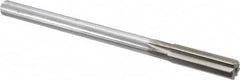 Made in USA - 0.648" High Speed Steel Chucking Reamer - Eagle Tool & Supply