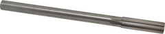 Made in USA - 0.651" High Speed Steel Chucking Reamer - Straight Flute, Straight Shank - Eagle Tool & Supply