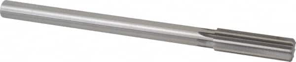 Made in USA - 0.686" High Speed Steel 8 Flute Chucking Reamer - Eagle Tool & Supply
