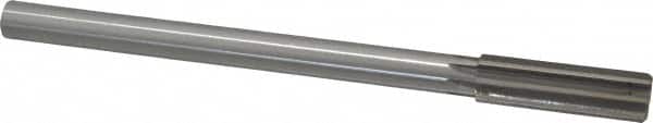 Made in USA - 0.688" High Speed Steel 8 Flute Chucking Reamer - Eagle Tool & Supply