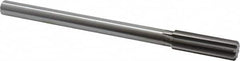 Made in USA - 0.69" High Speed Steel 8 Flute Chucking Reamer - Eagle Tool & Supply